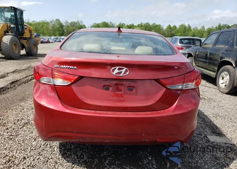 2011 Hyundai Elantra Gls from USA, damaged, VIN KMHDH4AE2BU109014